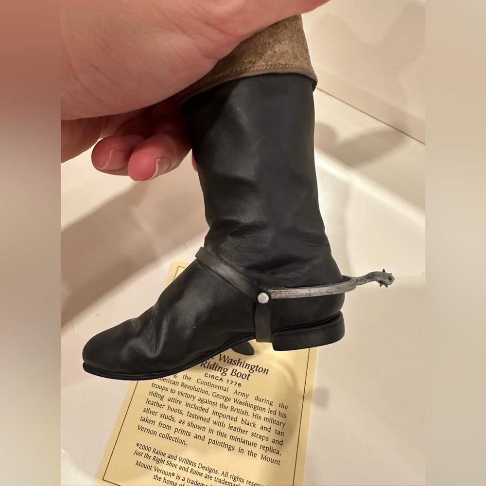 Just The Right Shoe George Washington Riding Boot - Picture 4 of 6